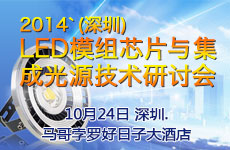 2014’（深圳） LED模组芯片与集成光源技术研讨会