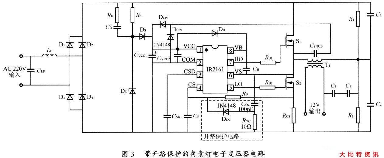 低压卤素灯的电子变压器应用模式 - 电子变压器
