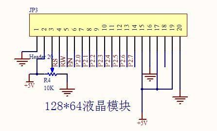 LCD液晶屏的显示驱动电路