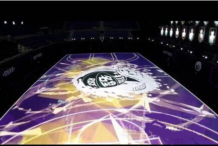 全球首座LED互动篮球场 为球员打造专属训练