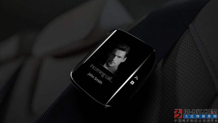 超酷炫的曲面智能手表 别人家的设计师都替三