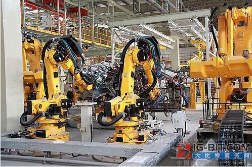 工业机器人正在中国工厂崛起