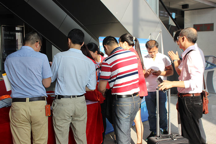 首届微电机自动化会议签到盛况图10