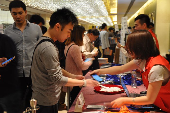 第九届家电会议现场签到图1