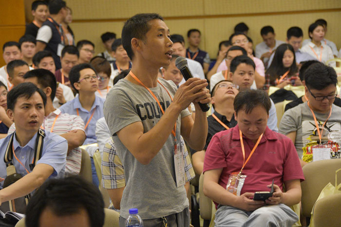 第22届中山LED会议现场提问图2