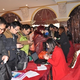 签到企业太多，我们的工作人员忙不过来